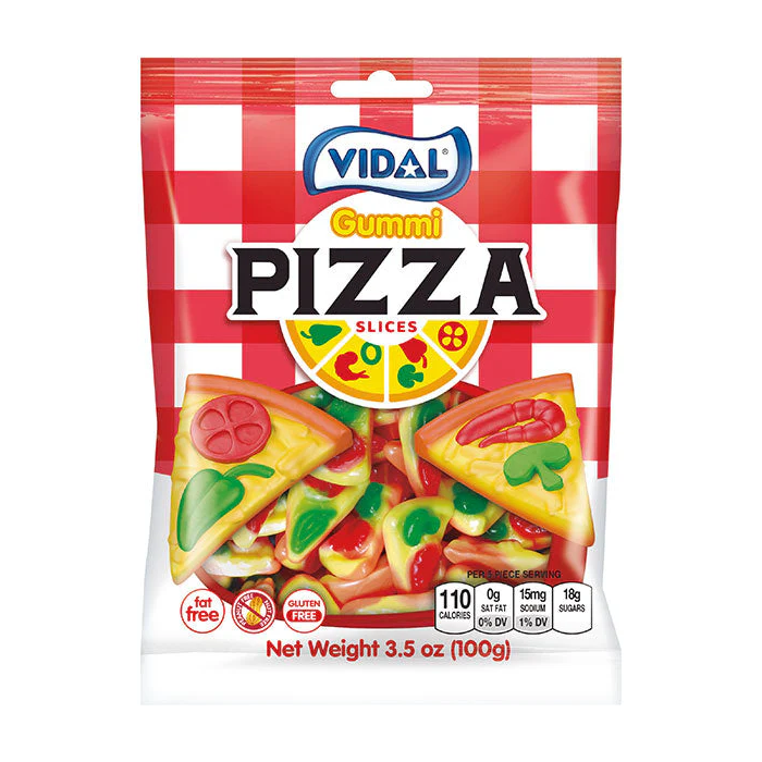 VIDAL Gummi Pizza - 100g (SPAIN)