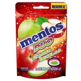 MENTOS Duo Red & Green - 45g (JAPAN)