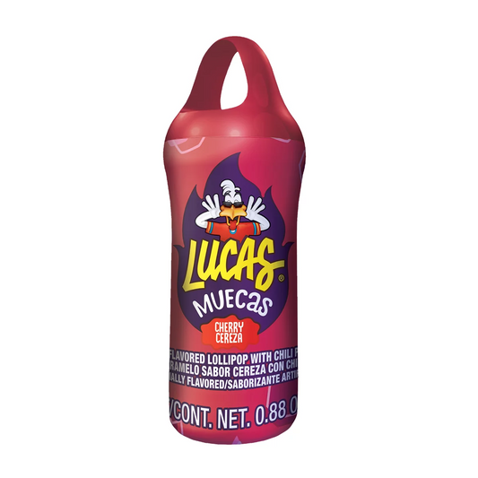 LUCAS Meucas Cherry Lollipop & Powder - 25g (MEXICO)