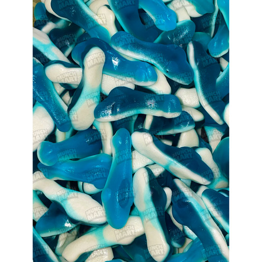 PICK & MIX Blue Apple Sharks - 100g+ (AUS)