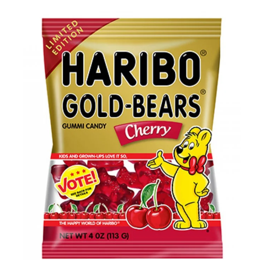 HARIBO Cherry Goldbears - 113g (USA)