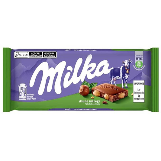 MILKA Hazelnut - 100g (GERMANY)