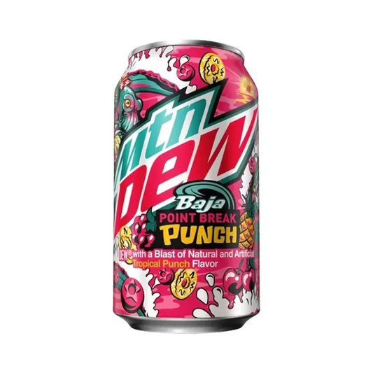 MOUNTAIN DEW Baja Point Break Punch - 355ml (USA)