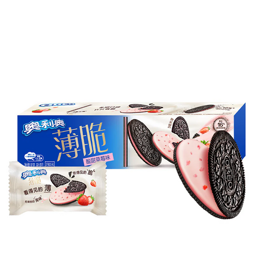 OREO'S Thins Strawberry - 95g (CHINA)