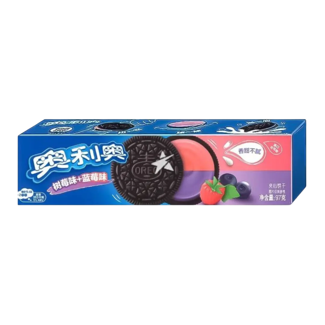 OREO'S Duo's Raspberry & Blueberry - 97g (CHINA)