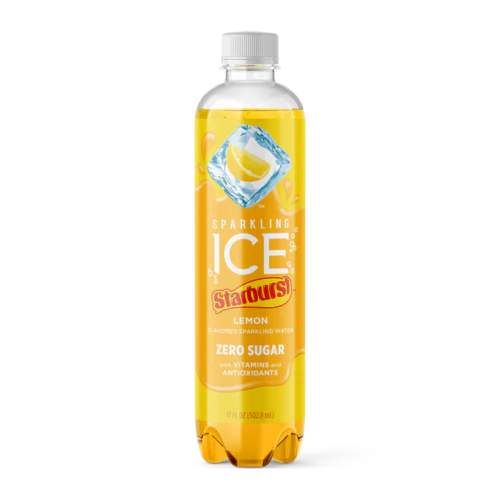 STARBURST Sparkling Ice Lemon - 500ml (USA)