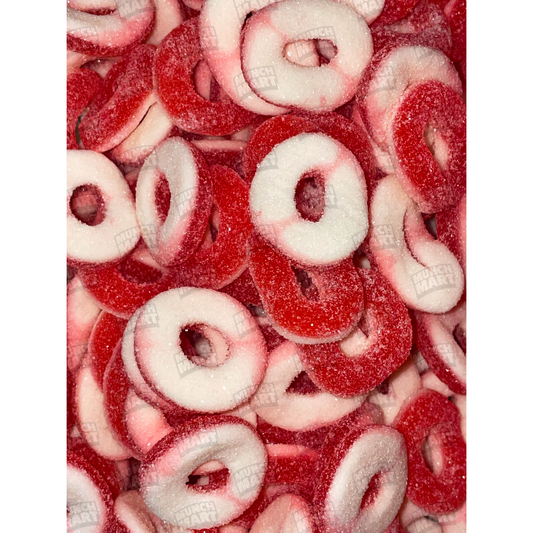 PICK & MIX Strawberry Rings - 100g+ (AUS)