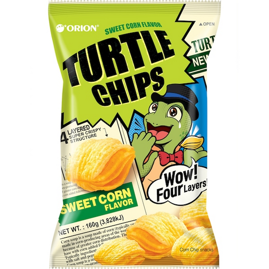 TURTLE CHIPS Corn Soup - 80g (KOREA)