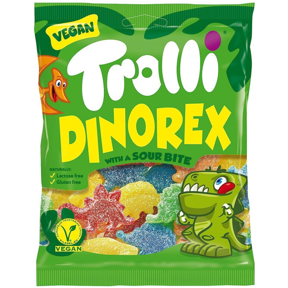 TROLLI Sour Dinorex - 80g (GERMANY)