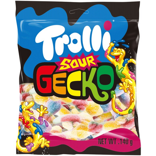 TROLLI Sour Gecko - 80g (GERMANY)