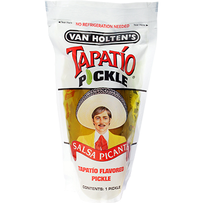 VAN HOLTEN Tapatio Pickle In A Pouch - 140g