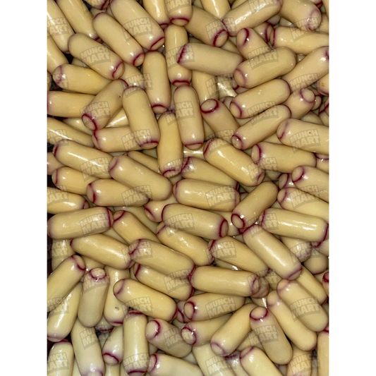 PICK & MIX White Choc Raspberry Bullets - 100g+ (AUS)