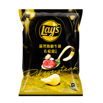 LAY'S Rib Eye Steak & Black Truffle - 43g (TAIWAN)