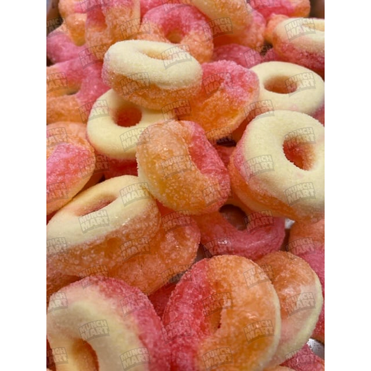 FREEZE DRIED Peach Rings - 40g (AUSTRALIA)