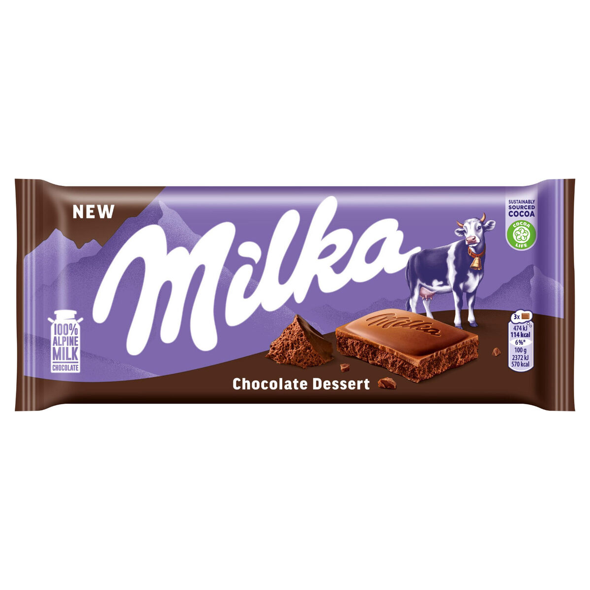 MILKA Chocolate Dessert - 100g (GERMANY)