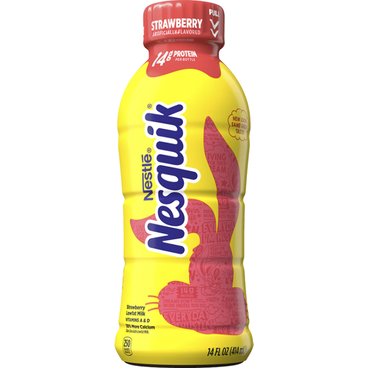 NESQUICK Strawberry Milkshake - 414ml (USA)