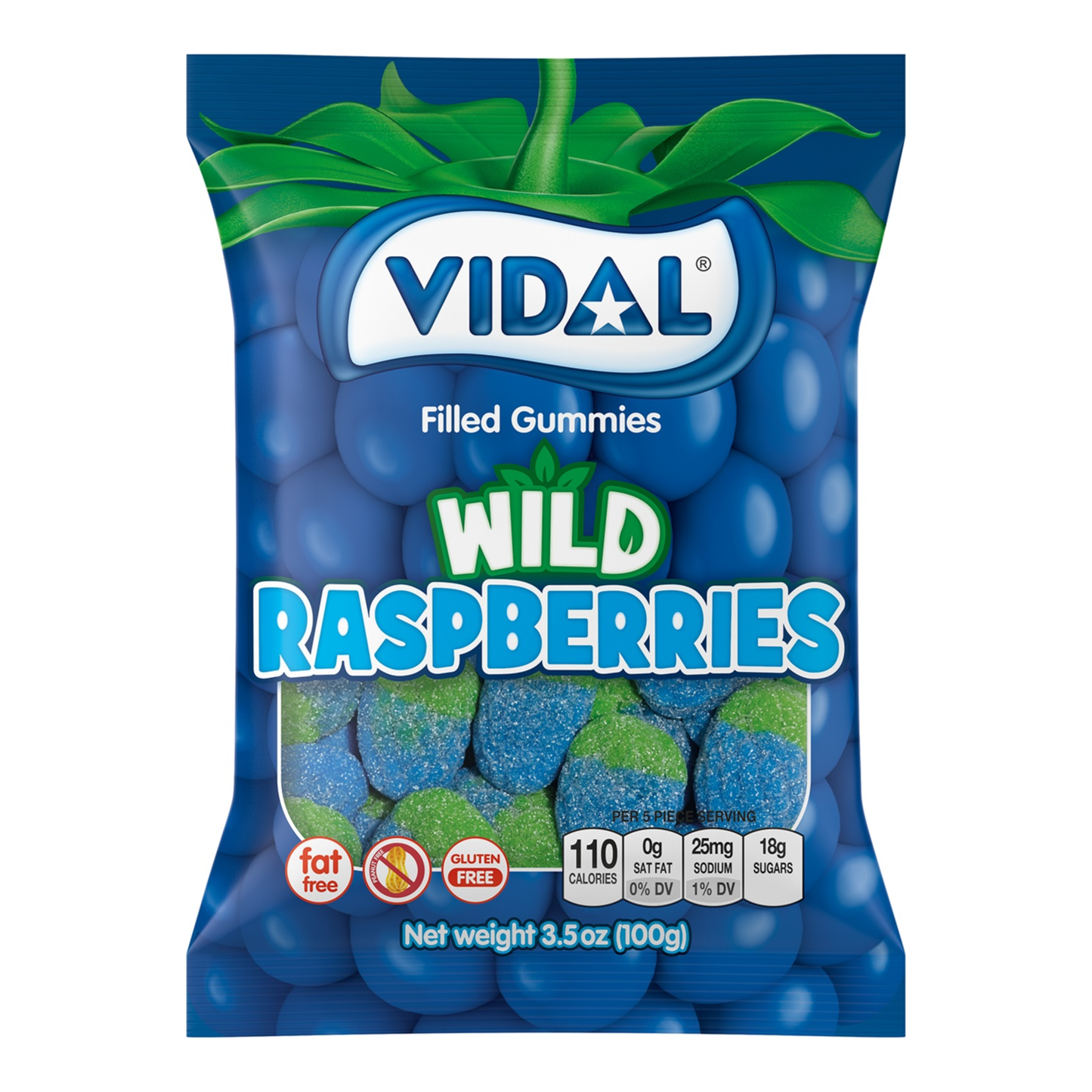 VIDAL Wild Raspberries - 100g (SPAIN)